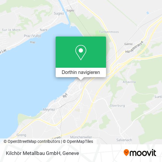 Kilchör Metallbau GmbH Karte