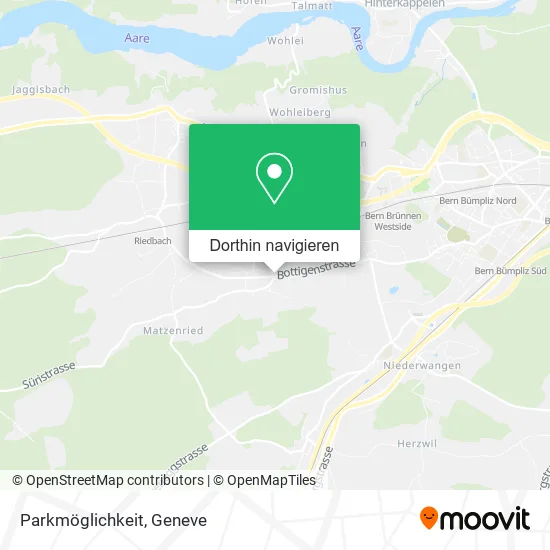 Parkmöglichkeit Karte