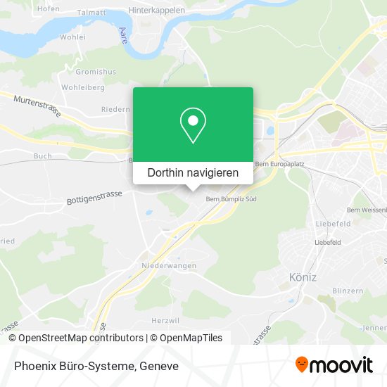 Phoenix Büro-Systeme Karte
