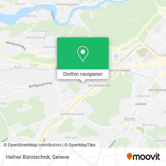 Hafner Bürotechnik Karte