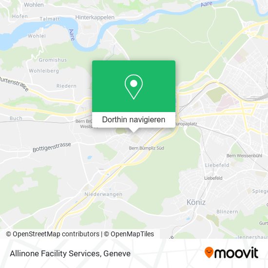 Allinone Facility Services Karte