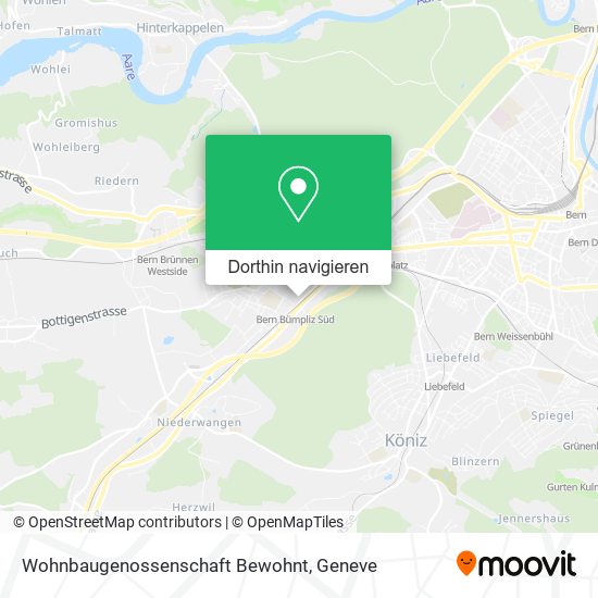 Wohnbaugenossenschaft Bewohnt Karte