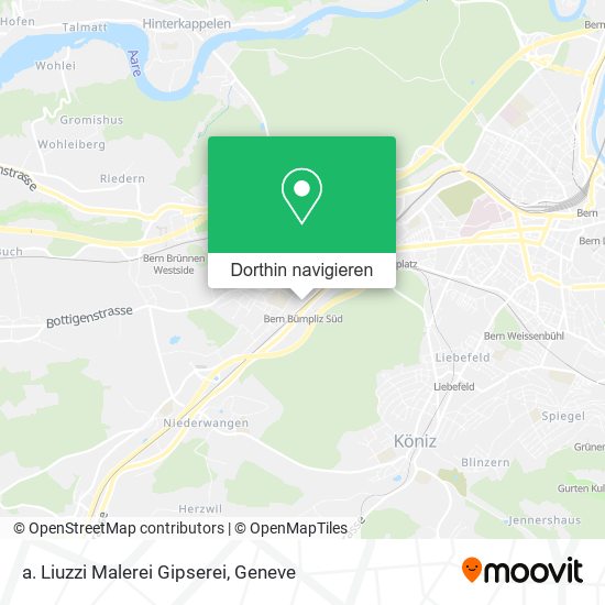 a. Liuzzi Malerei Gipserei Karte