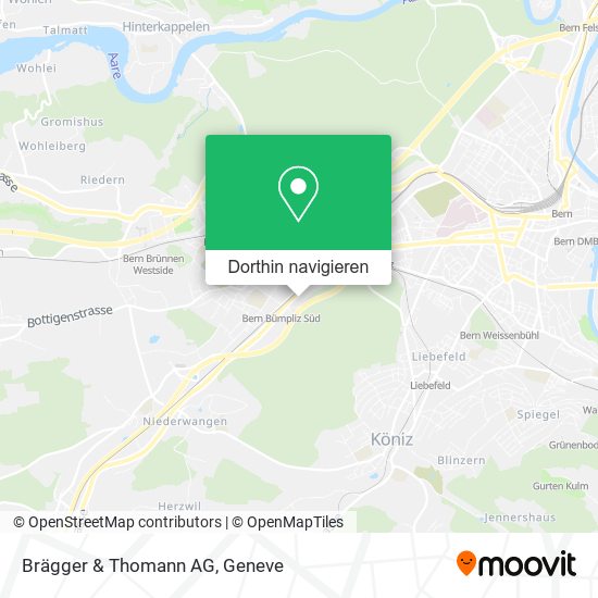 Brägger & Thomann AG Karte