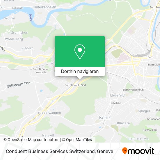 Conduent Business Services Switzerland Karte