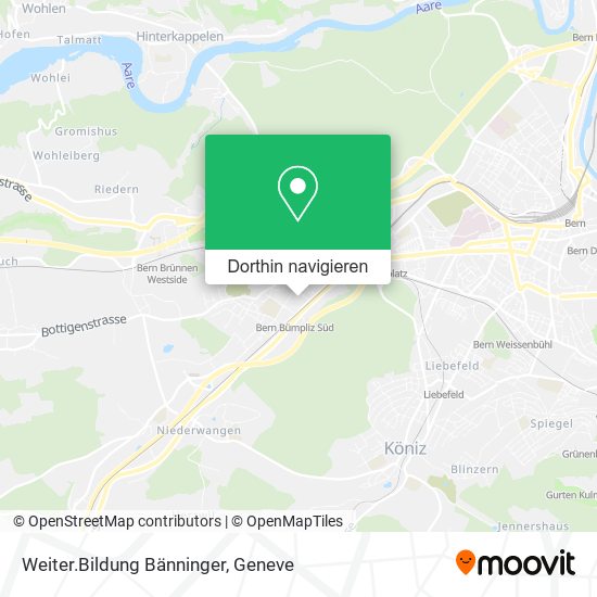 Weiter.Bildung Bänninger Karte