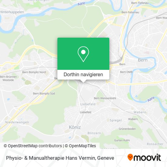 Physio- & Manualtherapie Hans Vermin Karte