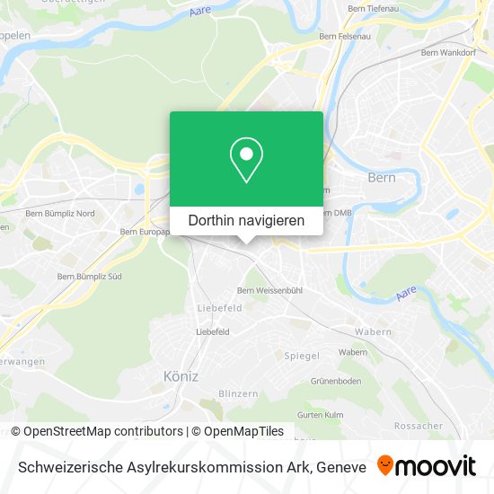 Schweizerische Asylrekurskommission Ark Karte