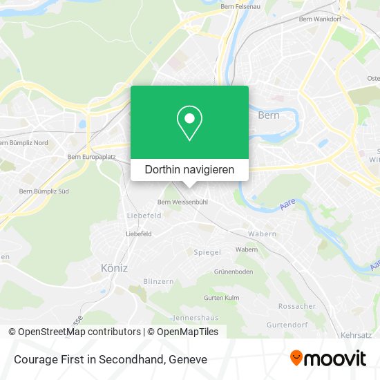 Courage First in Secondhand Karte