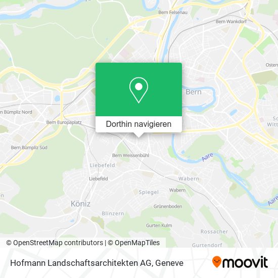 Hofmann Landschaftsarchitekten AG Karte