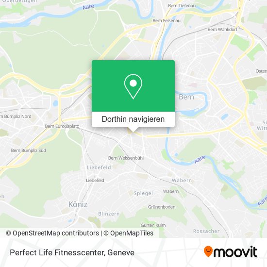 Perfect Life Fitnesscenter Karte