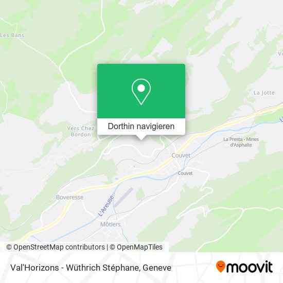 Val'Horizons - Wüthrich Stéphane Karte