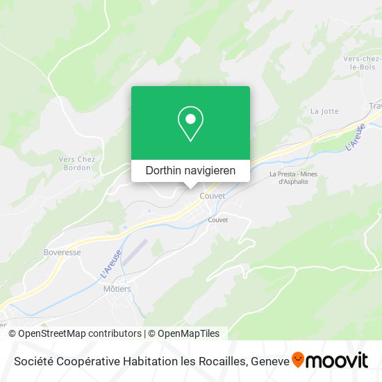 Société Coopérative Habitation les Rocailles Karte