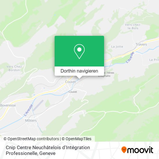 Cnip Centre Neuchâtelois d'Intégration Professionelle Karte