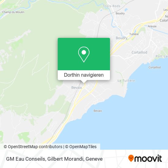 GM Eau Conseils, Gilbert Morandi Karte