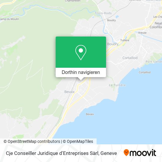 Cje Conseiller Juridique d'Entreprises Sàrl Karte