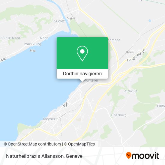 Naturheilpraxis Allansson Karte