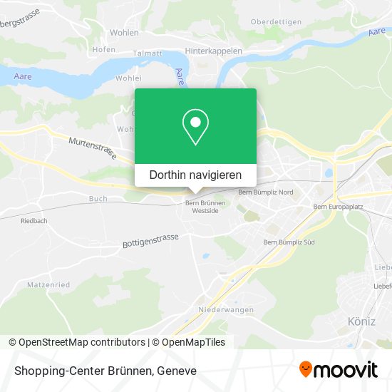 Shopping-Center Brünnen Karte
