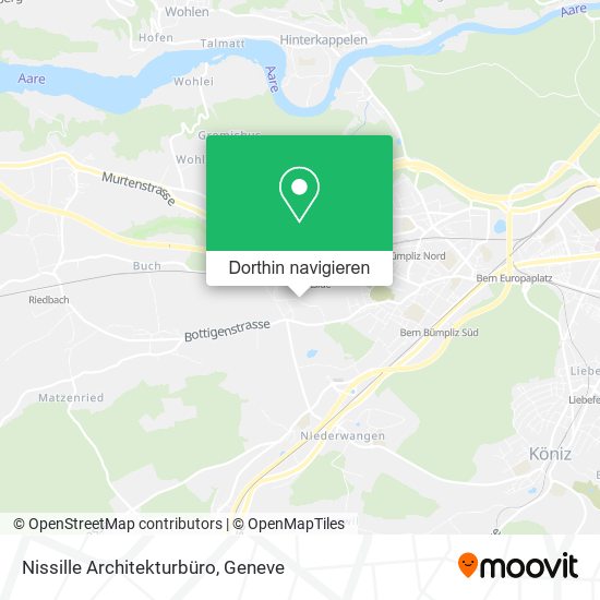 Nissille Architekturbüro Karte