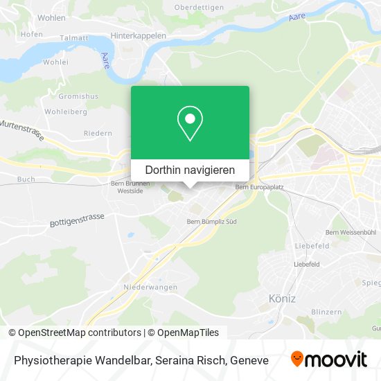 Physiotherapie Wandelbar, Seraina Risch Karte