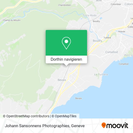 Johann Sansonnens Photographies Karte