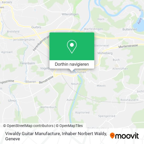 Viwaldy Guitar Manufacture, Inhaber Norbert Waldy Karte