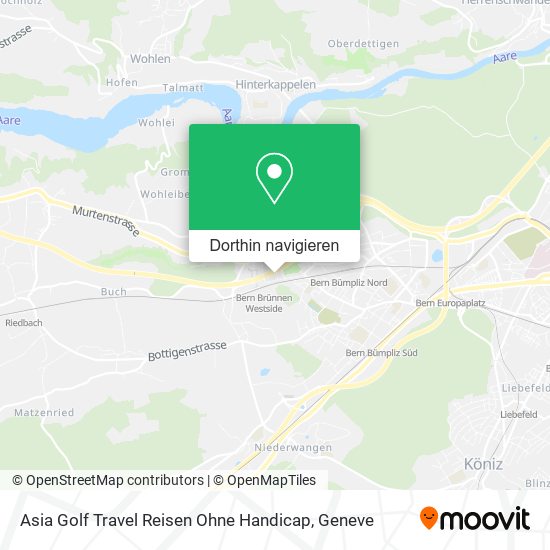 Asia Golf Travel Reisen Ohne Handicap Karte