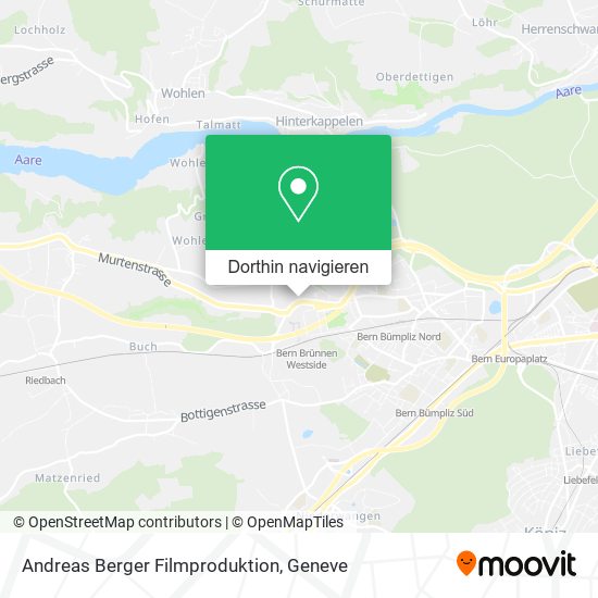 Andreas Berger Filmproduktion Karte