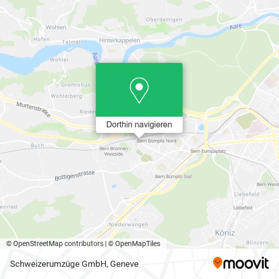 Schweizerumzüge GmbH Karte