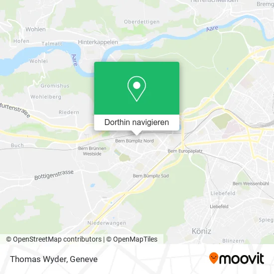 Thomas Wyder Karte