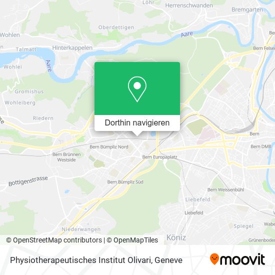 Physiotherapeutisches Institut Olivari Karte