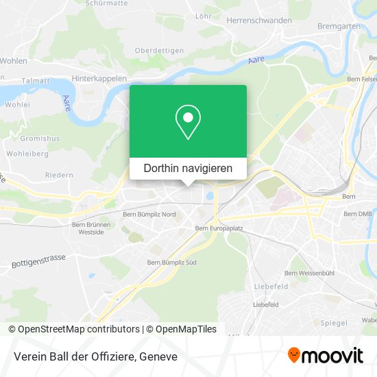 Verein Ball der Offiziere Karte