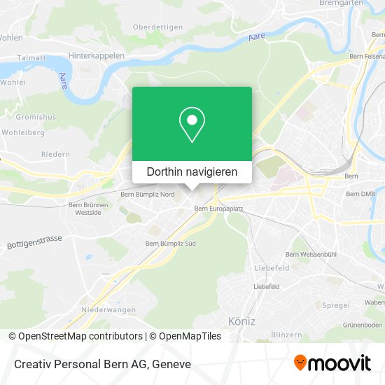Creativ Personal Bern AG Karte