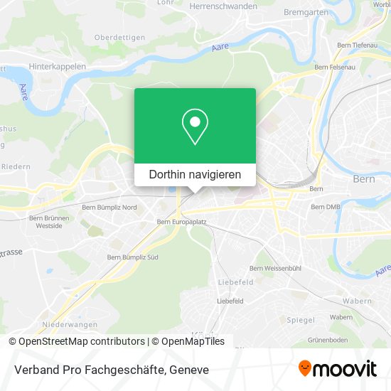 Verband Pro Fachgeschäfte Karte