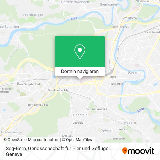 Seg-Bern, Genossenschaft für Eier und Geflügel Karte