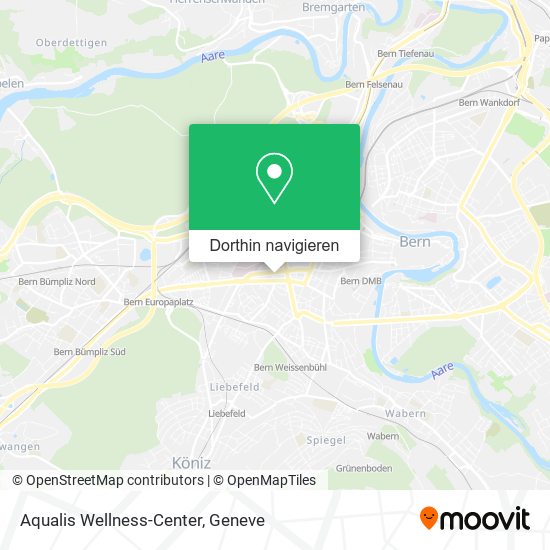 Aqualis Wellness-Center Karte