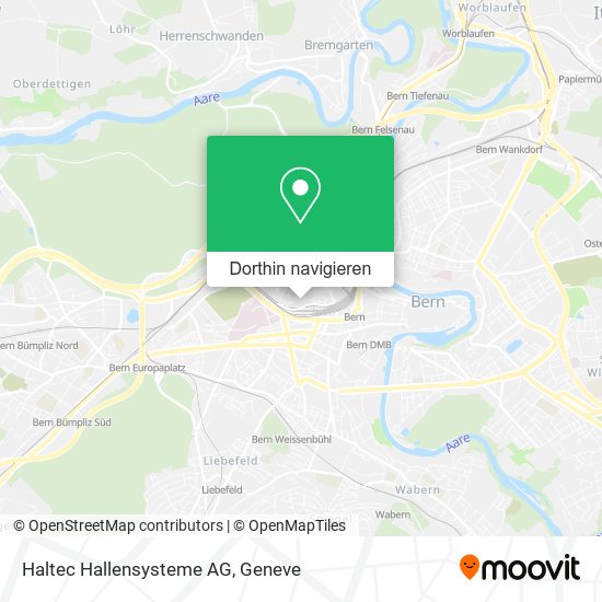 Haltec Hallensysteme AG Karte