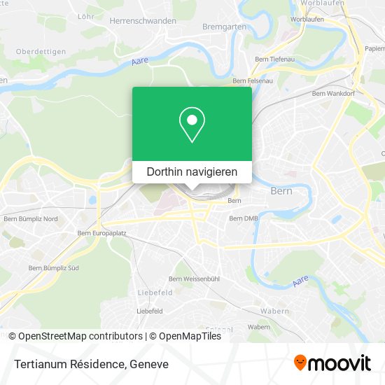 Tertianum Résidence Karte