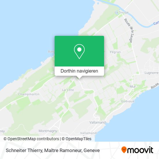 Schneiter Thierry, Maître Ramoneur Karte