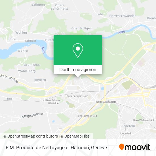 E.M. Produits de Nettoyage el Hamouri Karte