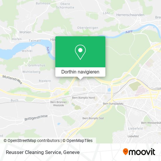 Reusser Cleaning Service Karte