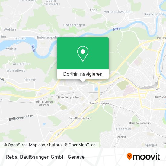 Rebal Baulösungen GmbH Karte