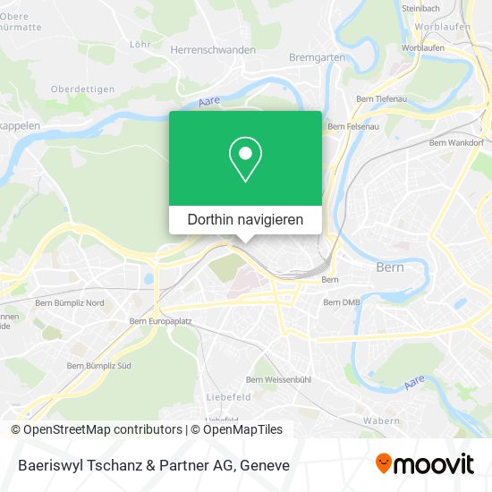 Baeriswyl Tschanz & Partner AG Karte