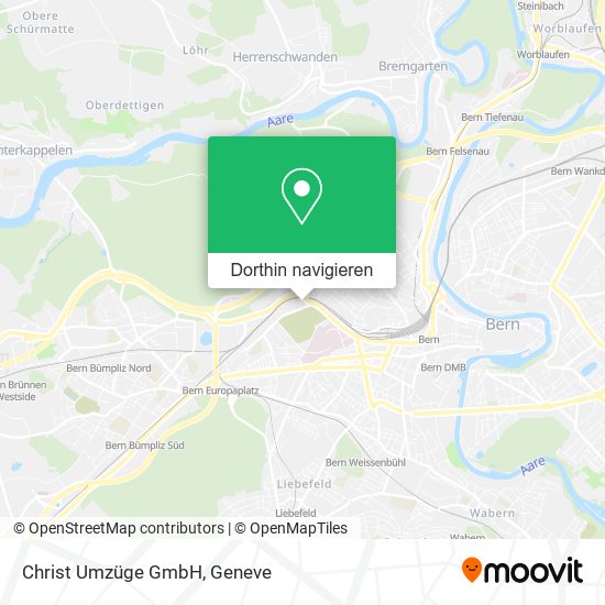 Christ Umzüge GmbH Karte