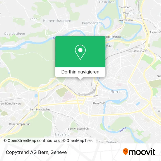 Copytrend AG Bern Karte
