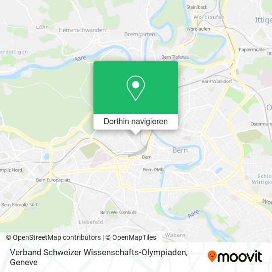 Verband Schweizer Wissenschafts-Olympiaden Karte