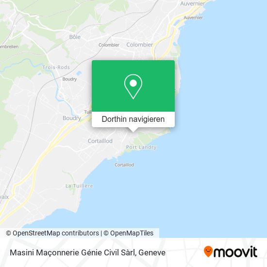Masini Maçonnerie Génie Civil Sàrl Karte