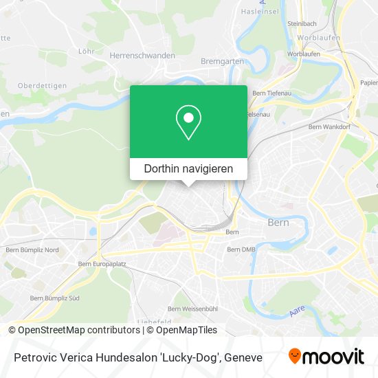 Petrovic Verica Hundesalon 'Lucky-Dog' Karte