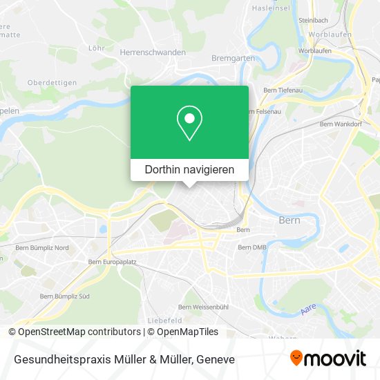 Gesundheitspraxis Müller & Müller Karte