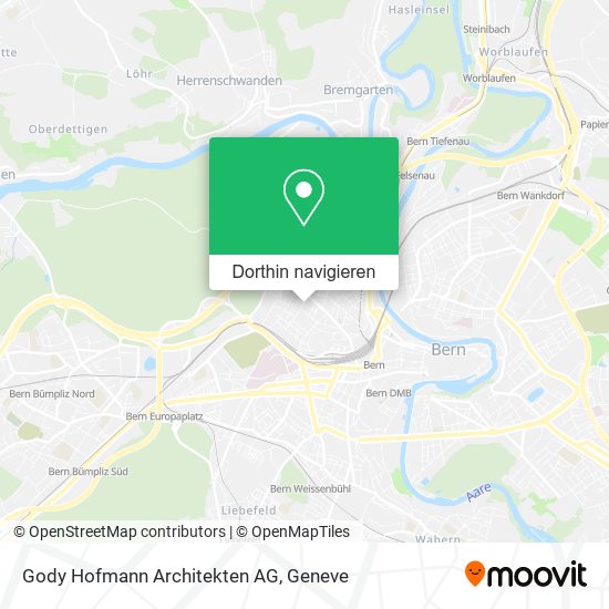 Gody Hofmann Architekten AG Karte